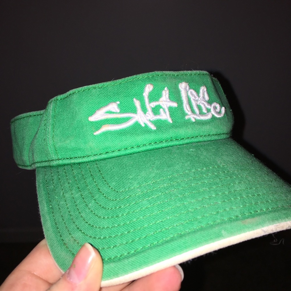Green Salt Life Visor